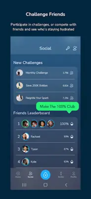 HidrateSpark Water Tracker android App screenshot 1