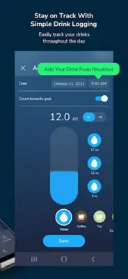 HidrateSpark Water Tracker android App screenshot 4